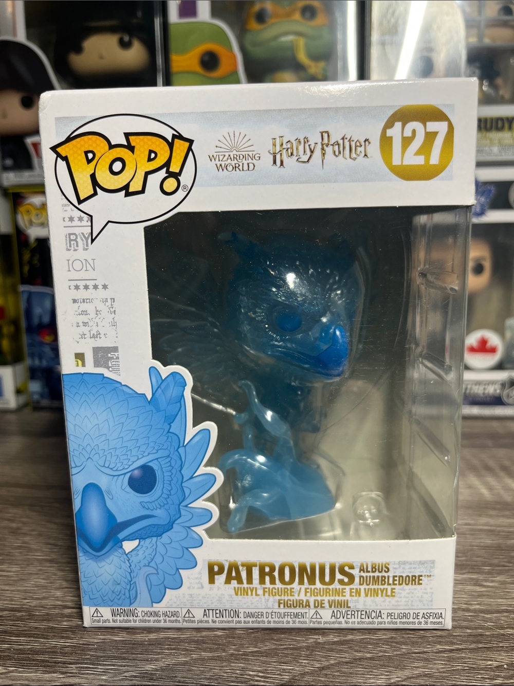 pop Harry Potter Blue Patronus #127 Vinyl Figure